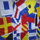 Naval Signal Flags & Pennants  - 15" X 18" - Set of Total 26 flag - Marine Code