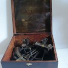 HENRY BARROW  Marine Sextant  -BRASS -Large Working Sextant -Best for Collector