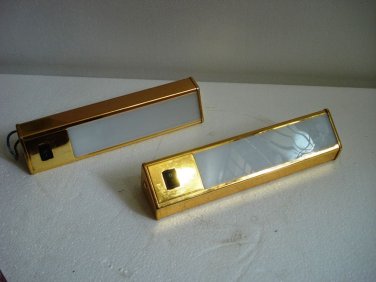 2 pieces Ship's DECK LIGHT - Brass - SHIP'S 100% ORIGIONAL
