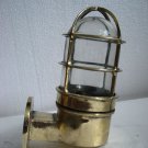 VINTAGE ship's WALL MOUNT Brass Passage Light / Lamp -SHIP'S 100% ORIGINAL