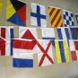 Naval/ Nautical/ Marine Signal Flags -15" X 18" -Total 26 Flag - LENGTH 40 FEET