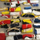 VINTAGE Naval Signal Flag SET -  SHIP'S 100% ORIGINAL - Set of Total 14 flag(64)