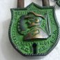 ANTIQUE Style Padlock - Lock with Key - Brass Made (B)