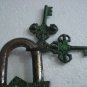 ANTIQUE Style ROYAL Padlock - Lock with Key - Brass Made (A)