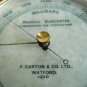 F. DARTON & Co. Ltd. Watford Circa 1920 Aneroid Barometer * No. 1030 * Brass