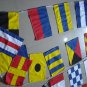 Naval Signal Flags / Flag SET- 100% COTTON - Total 26 flag - LENGTH 26 FEET