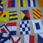 Naval Signal Flags / Flag SET- 100% COTTON - Total 26 flag - LENGTH 26 FEET