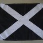 The Flags Of NASCAR - The Black Flag with a White X -14" X 18" - FREE SHIPPING