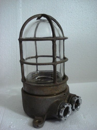 2 pieces VINTAGE ship's BRASS passage Light / Lamp -SHIP'S 100% ORIGINAL