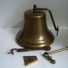 VINTAGE ship's ANTIQUE Brass BELL - MARCO / ITALY - 100% ORIGINAL -EXCELLENT ONE