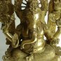 Extra Large - Ganesha Statue * BRASS * SOLID HEAVY WEIGHT * Indian Lord