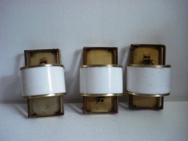 3 pcs Real ANTIQUE SHIP'S Light / Lamp from Passanger Vessel - SHIP'S ORIGINAL