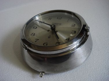 WEMPE Marine SLAVE Clock  - BRASS - Made in GERMANY (B)