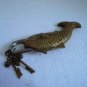 ANTIQUE Style FISH Type Padlock - Lock with Key - Brass Made (A)