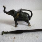 ANTIQUE Style ELEPHANT Type Padlock - Lock with Key - Brass Made (A)
