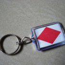 F - Naval Signal Flag KEY CHAIN - FOXTROT - Disabled - FREE SHIPPING