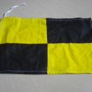 L - Naval Signal Flag - LIMA - Important Message - 100% COTTON – FREE SHIPPING