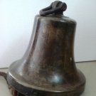 USSR NAVY VINTAGE ship's Brass BELL - LARGE - 100% ORIGINAL - RUSSIAN NAVY BELL