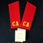 Shoulder Boards Original Soviet Union USSR Russian Red Star Military