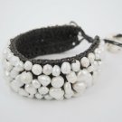 Mother Of Pearl Handmade Hemp Bracelet