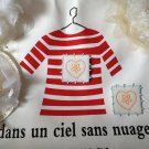 DIY patch Sunflower Heart embellished embroidery 2pcs DIY clothing material 4designcraft