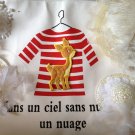 Baby Patch Bambi style Farm Deer Furry animal badge DIY Story book 4DesignCraft