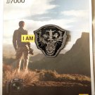 Tiger DIY jean Black Gray patch embroidered badge ooak embellishment 4DesignCraft