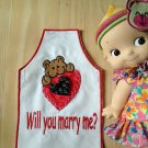 wine apron brithday gift wedding party dinner cheers will you marry me 4designcraft