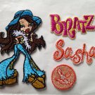 Bratz sasha embroidery patches ooak DIY Doll maker girl brithday gift 4DesignCraft※