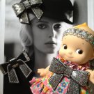 Doll hair DIY mini dress sequin patch blythe pullip kewpie ooak maker※4DesignCraft※