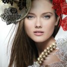 $0.7pc DIY  fancy items  Sweet Princess dress flower Hairpiece scarf  wedding 4designcraft