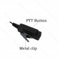 Military Tube Earpiece Microphone for Motorola radio GTI GTX PMR446 ECP100 PR400 Mag One BPR40 EP450