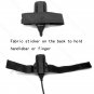 Headset pasted inside of helmet with push to talk button for Motorola radio XTN446 XTN500