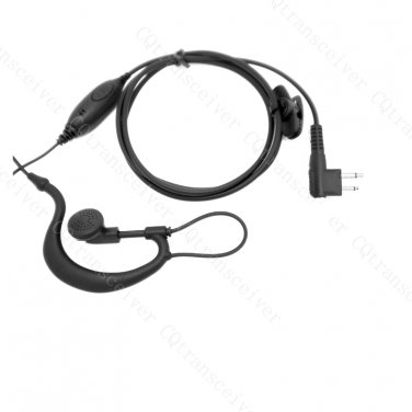 G Shape Ear Hang Earpiece for Motorola CLS1110 CLS1410 VL50 DTR410 DTR550 P040 P080 P110 P1225