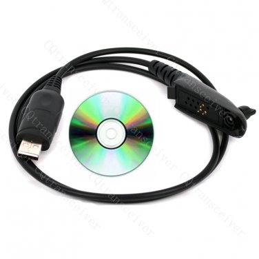 RKN4074 USB Programming Frequency Cable Lead for Motorola GP328 GP338 HT750 HT1250