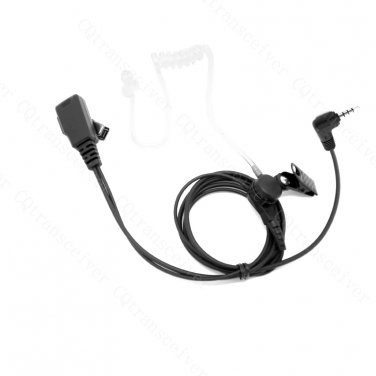 Covert tube earpiece for Yaesu FT10R FT40R FT50R FT60R VX10 VX110 VX130 VX131 VX132 VX150