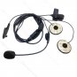 Open Face Helmet Headset with Motorola radio plug HT750 HT1250 HT1550 MXT850 MTX900 MTX950 MTX960