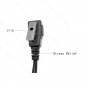 CIA FBI style Earpiece with microphone for Yaesu two way radio VX7R VX-7R VX6R VX-6R