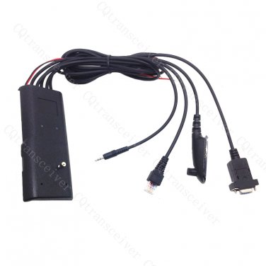 4 in 1 Programming cable for Motorola radios GP300 GP328 GM300 HT750