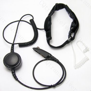 High Quality Throat mic Headset for Motorola Handheld radio GP140 GP320 GP328 GP338 GP340