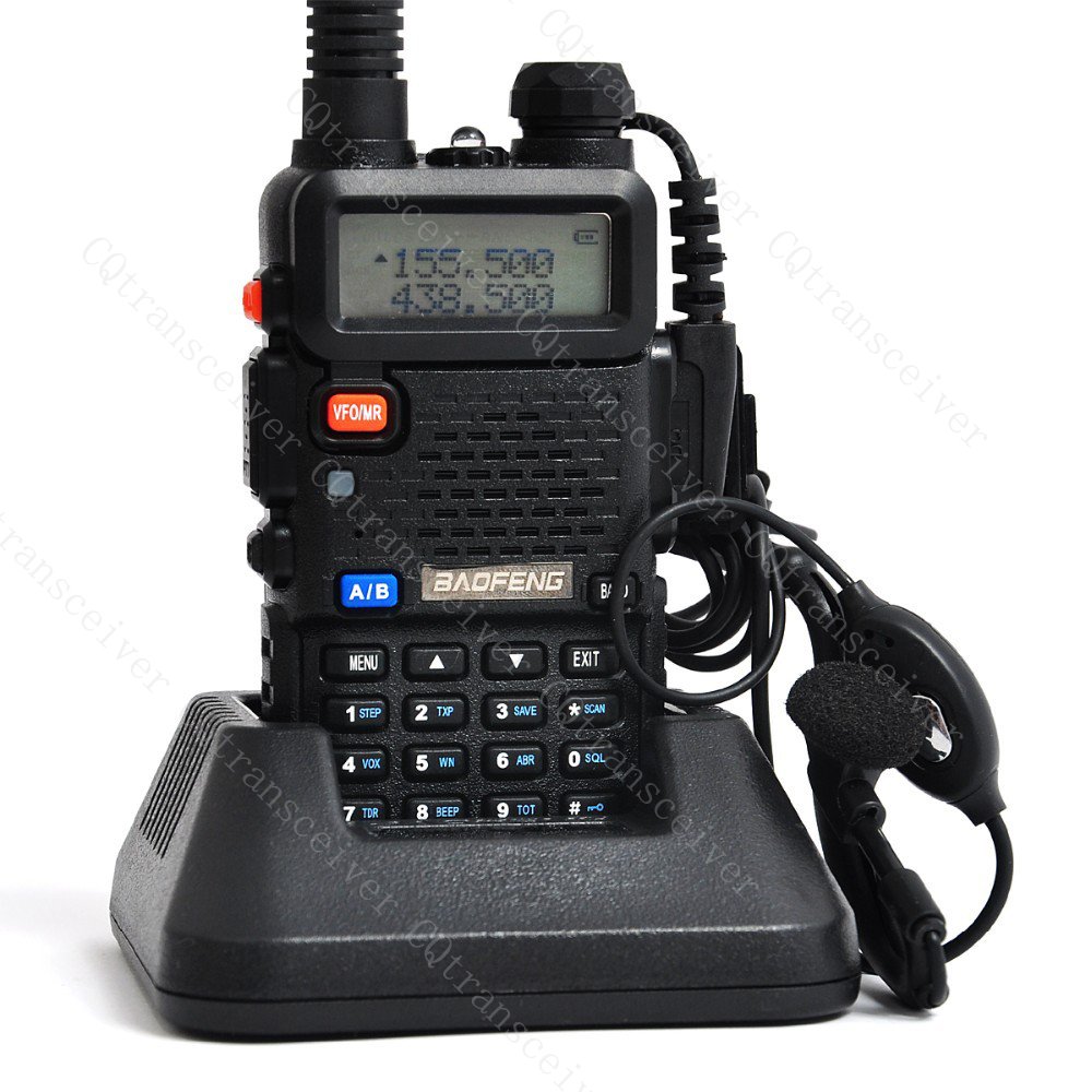 Baofeng Handheld Uv 5r Dual Band Walkie Talkie Cb Radio Vox 136 174mhz And 400 520mhz Ctcss Dcs