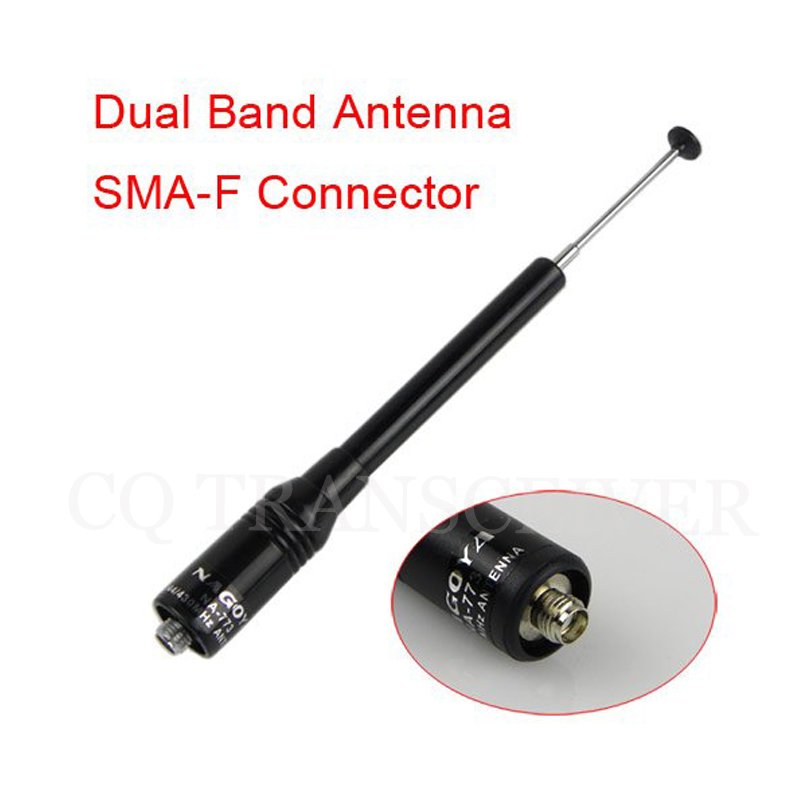 Dual Band UHF/VHF Antenna NAGOYA NA-773 SMA-Female for Walkie Talkie ...