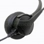 Hands Free Landline Telemarketing Call Center Headset Mic for Plantronics Telephones A100 S10 S11