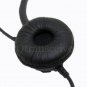 Hands Free Landline Telemarketing Call Center Headset Mic for Plantronics Telephones A100 S10 S11