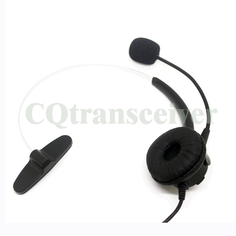 Comfortable Landline Wired Telephone Headset RJ9 Connector 4