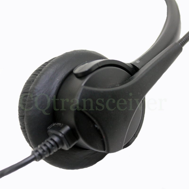 Comfortable Landline Wired Telephone Headset RJ9 Connector 4