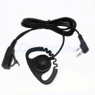 Zigzag D Shape Earhook Headset for Kenwood 2 Way Radio TH-21 TH-21AT TH-21BT TH-22 TH-22A TH-22AT