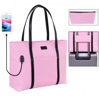 Laptop Tote Purse Large, Business Women Work Bag Teacher Tote Bag Many Pockets