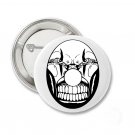 Scary Clown Pinback Button 1.3" Pin / Badge