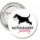Shnaucer Family  1.3" Pin / Badge
